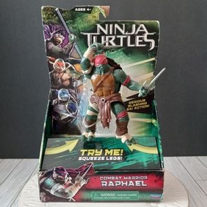 Teenage Mutant Ninja Turtles Combat Warrior Movie Figure Raphael
